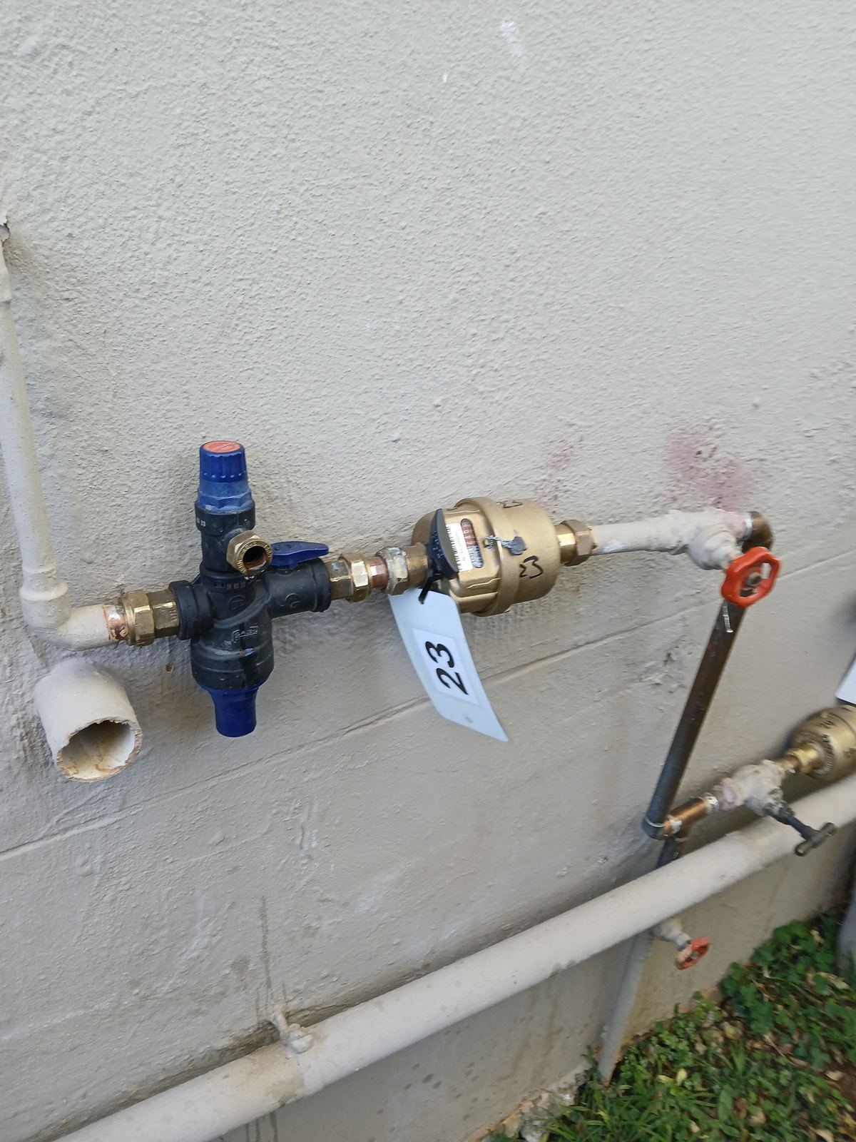 Brackendowns Plumber water meter and pressure valve installation